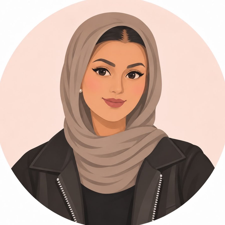 Illustrated portrait of Zaida Islam